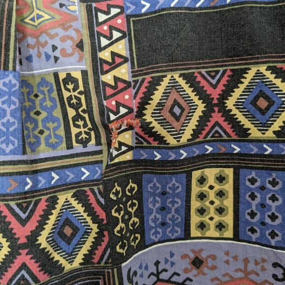 Vintage Western Bohemian Desert Button Down Sz S - Picture 9 of 10